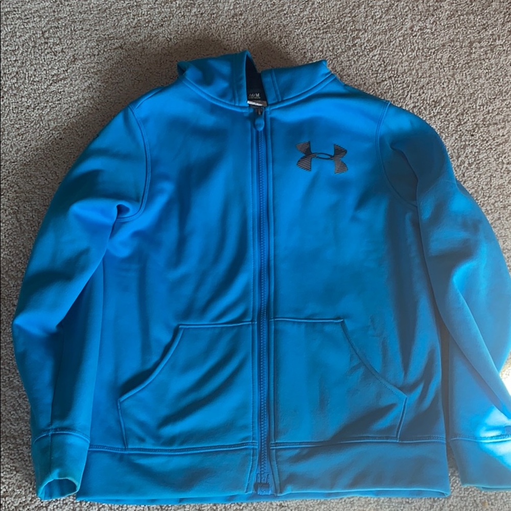 Hooded under armor sweatshirt